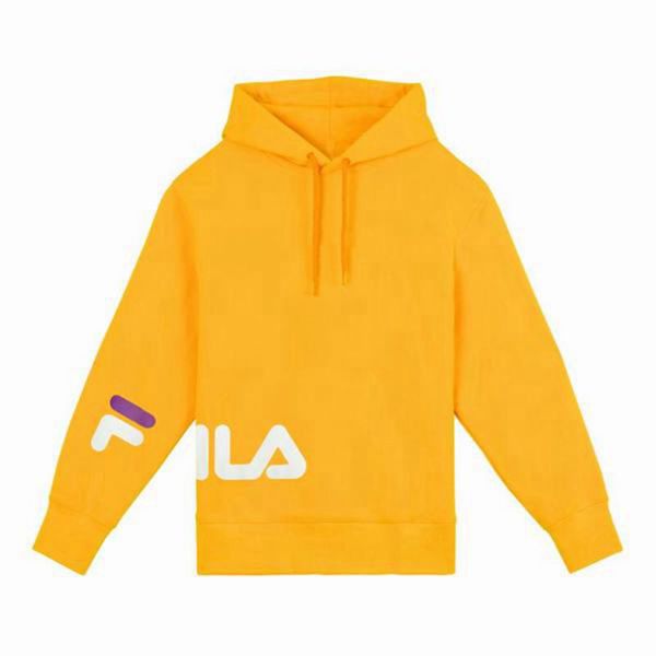 Sudaderas Fila Hombre Amarillo - Logo - España 167305VJP